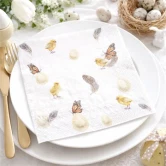 Servietter Modern Easter Mosaic 33x33cm, 20 stk